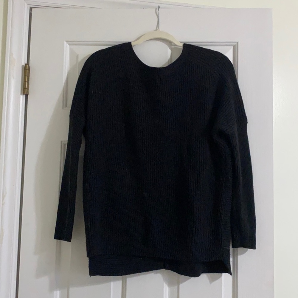 Black sweater